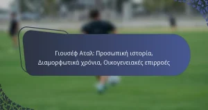 Γιουσέφ Αταλ: Προσωπική ιστορία, Διαμορφωτικά χρόνια, Οικογενειακές επιρροές